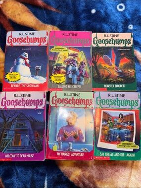 R.L. Stine Goosebumps Paperback Book Lot